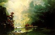 Albert Bierstadt Sierra Nevada Morning oil on canvas